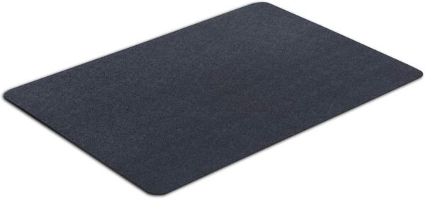 Black Recycled Rubber Utility Mat